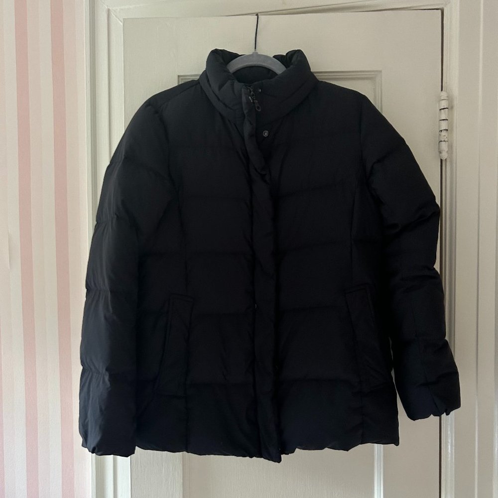 Black Uniqlo Winter Jacket Size M
